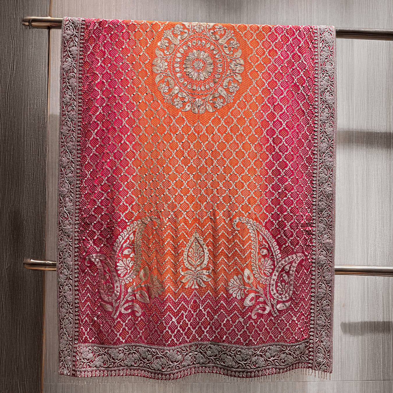 Kadwa weaving dupatta - Resham